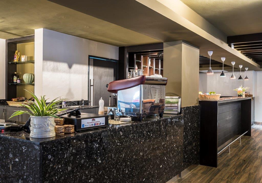 Aspire Centre café counter