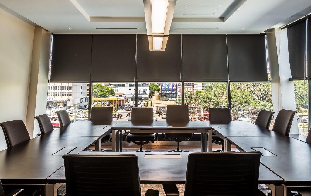 Aspire Centre boardroom overlooking Waiyaki Way